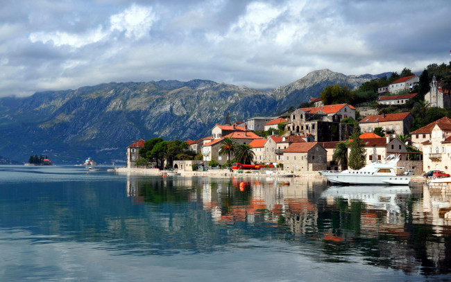 Обои картинки фото perast,  montenegro, города, - панорамы, montenegro