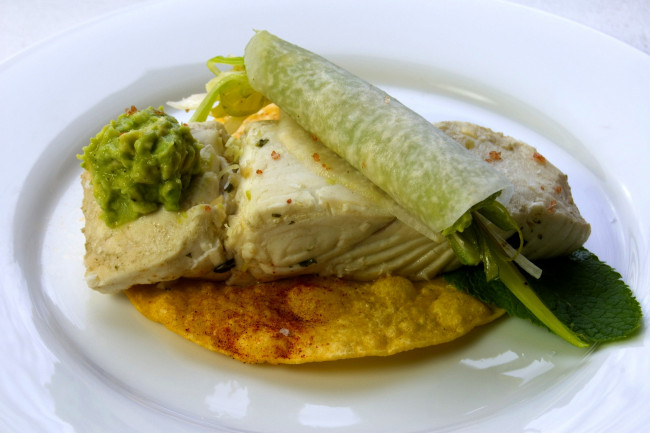 Обои картинки фото еда, рыбные блюда,  с морепродуктами, палтус