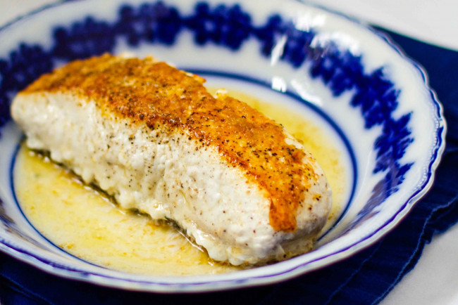 Обои картинки фото еда, рыбные блюда,  с морепродуктами, палтус