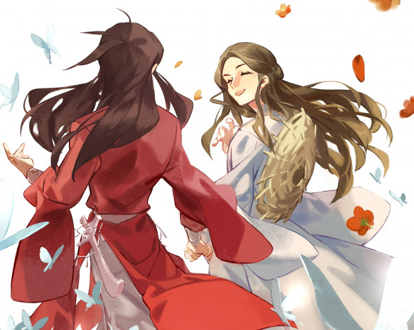 Обои картинки фото аниме, tian guan ci fu, благословение, небожителей, tian, guan, ci, fu, мосян, тунсю