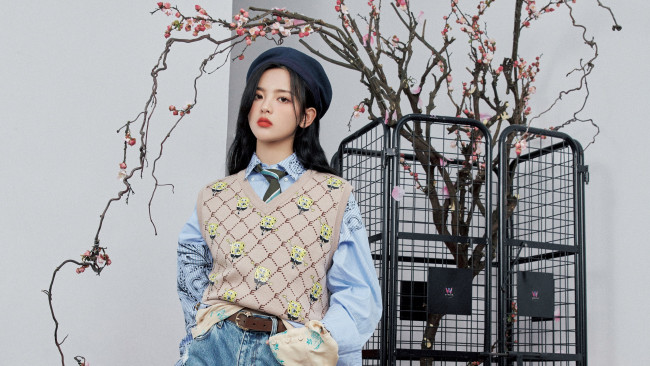 Обои картинки фото yang chaoyue, девушки, yang, chaoyue