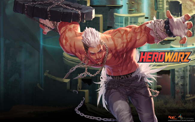 Обои картинки фото аниме, hero warz, herowarz, парень