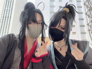 Картинка девушки -+креатив +косплей костюмы образы маски