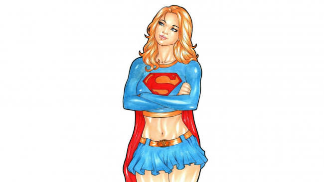 Обои картинки фото рисованное, elberty oliveira, девушка, фон, взгляд, униформа, плащ