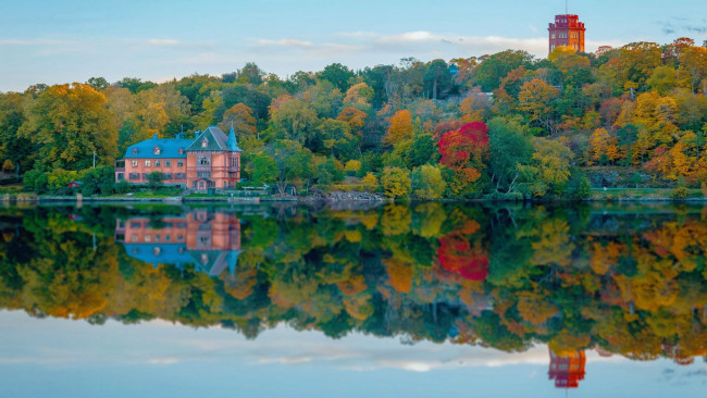 Обои картинки фото sweden, города, - здания,  дома