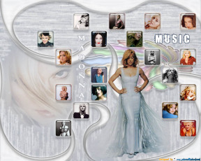 Картинка музыка madonna