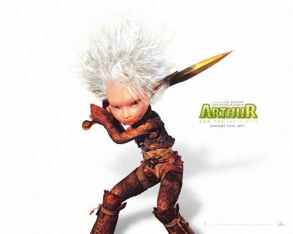 Обои картинки фото мультфильмы, arthur, and, the, minimoys