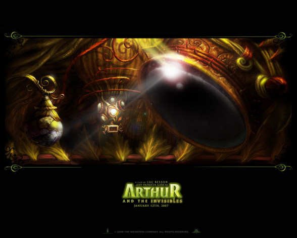 Обои картинки фото мультфильмы, arthur, and, the, minimoys