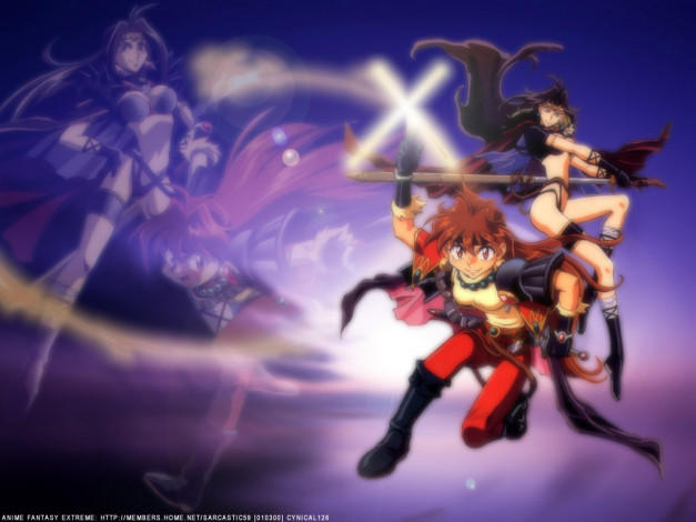 Обои картинки фото аниме, slayers