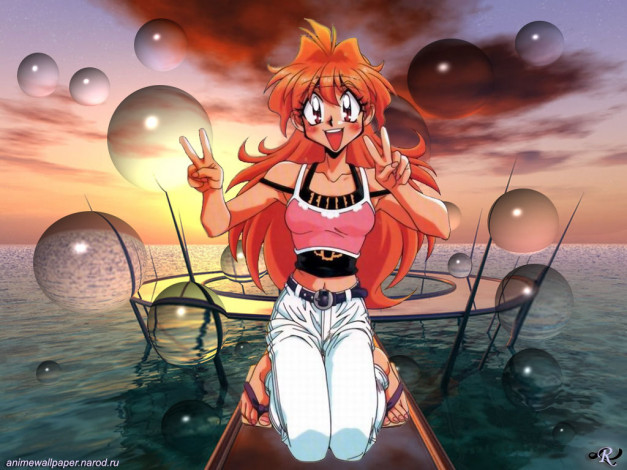 Обои картинки фото аниме, slayers