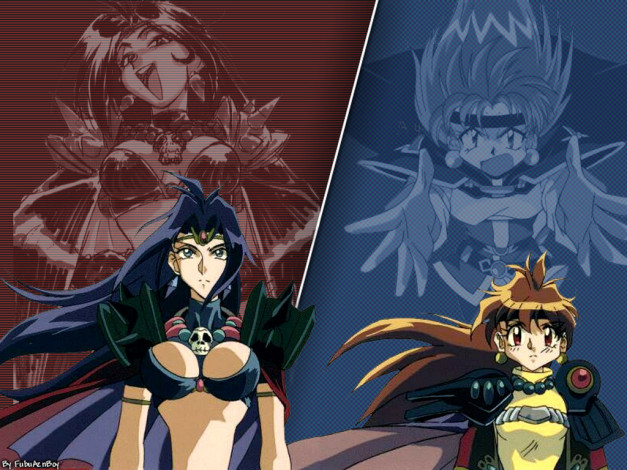 Обои картинки фото аниме, slayers