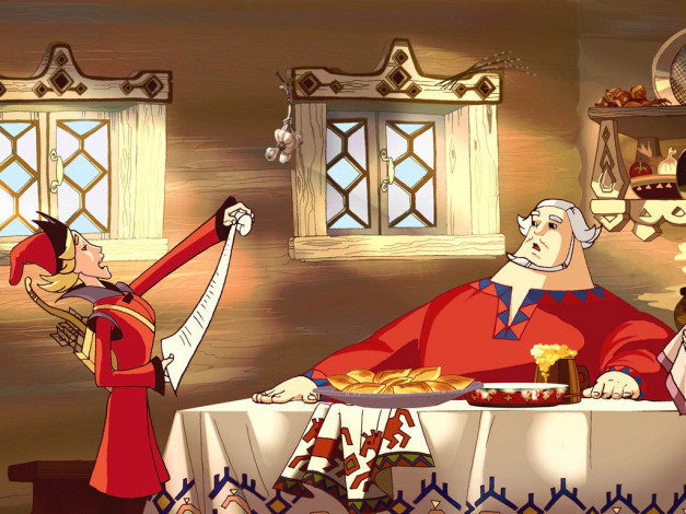 Обои картинки фото мультфильмы, добрыня, никитич, змей, горыныч