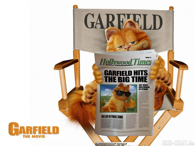 Обои картинки фото мультфильмы, garfield