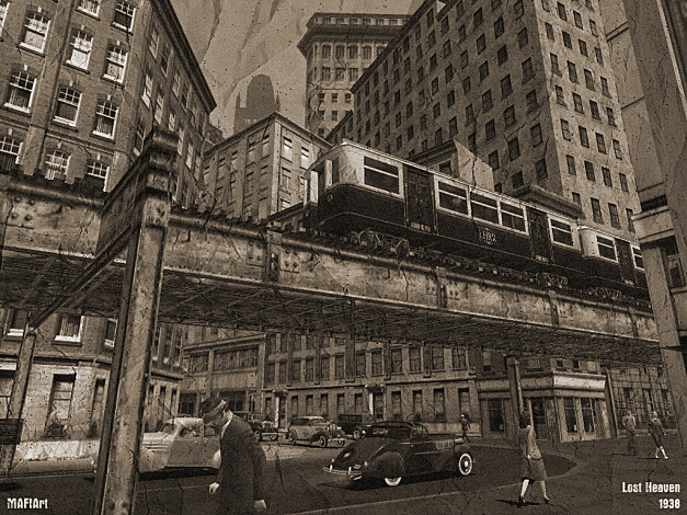 Обои картинки фото видео, игры, mafia, the, city, of, lost, heaven