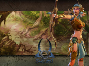 Картинка видео игры sacred fallen angel