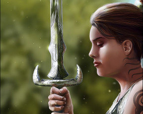 Картинка фэнтези девушки