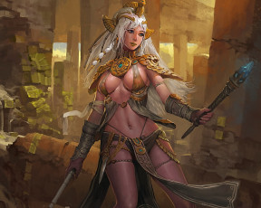 Картинка фэнтези девушки