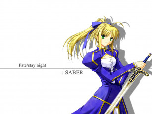 Картинка аниме fate stay night