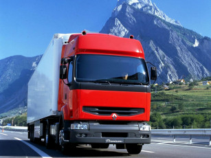 Картинка автомобили renault trucks