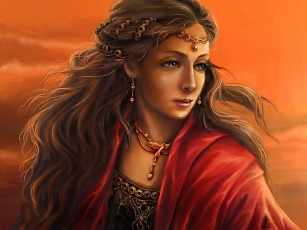 Картинка фэнтези девушки