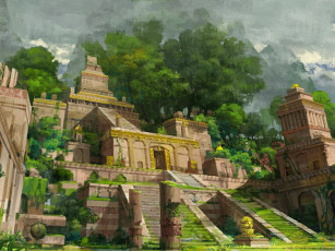 Картинка фэнтези замки