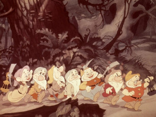 Картинка мультфильмы snow white and the seven dwarfs