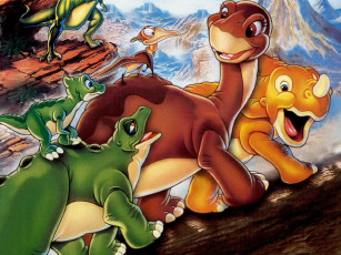 Картинка земля до начала времен мультфильмы the land before time