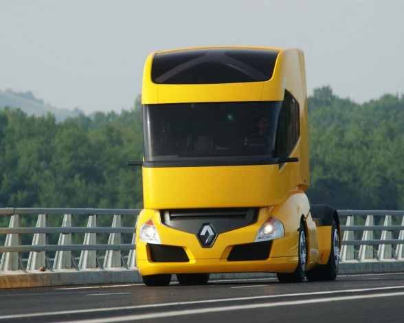 Обои картинки фото автомобили, renault, trucks