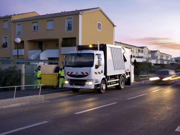 Обои картинки фото автомобили, мусоровозы