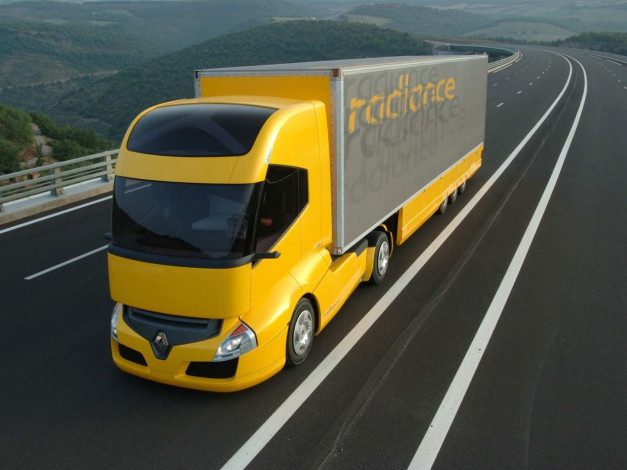Обои картинки фото автомобили, renault, trucks