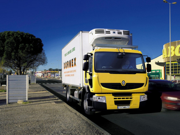 Обои картинки фото автомобили, renault, trucks