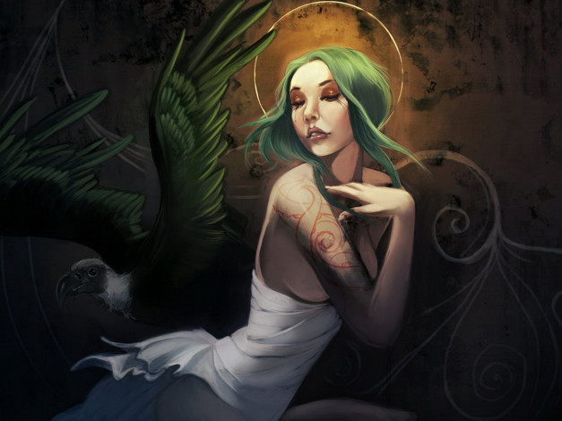 Обои картинки фото фэнтези, девушки