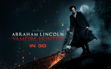 Картинка abraham lincoln vampire hunter кино фильмы президент линкольн охотник на вампиров