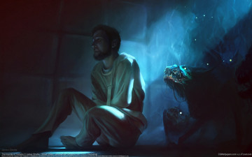 Картинка james strehle фэнтези люди чудовище мужик