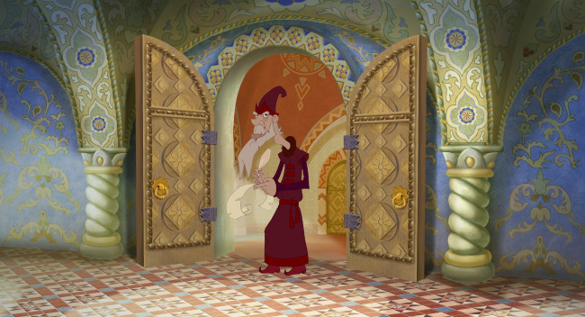 Обои картинки фото три, богатыря, на, дальних, берегах, мультфильмы, анимация