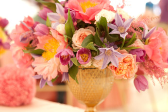 Картинка цветы букеты +композиции розы пионы