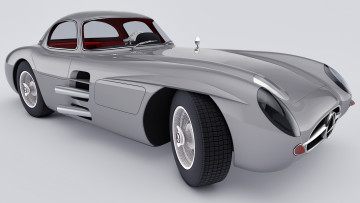 Картинка автомобили 3д 1955 mercedes benz 300 slr