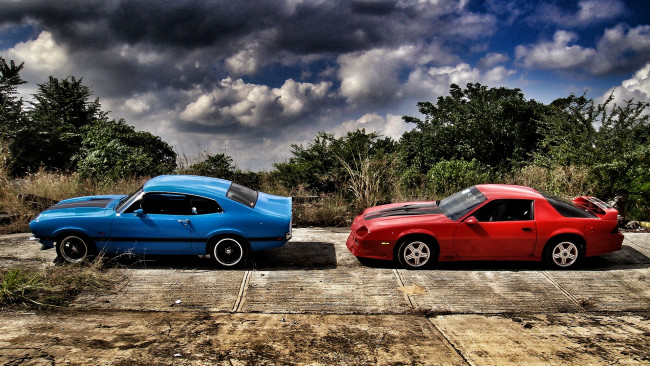 Обои картинки фото автомобили, разные вместе, 1