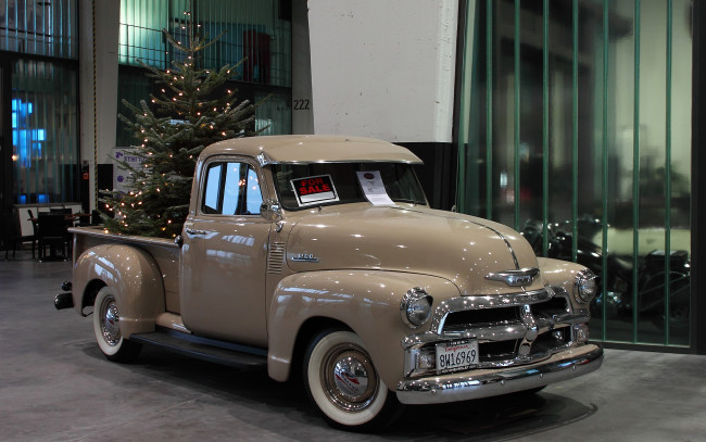 Обои картинки фото автомобили, chevrolet, pick, up, chevy, classic