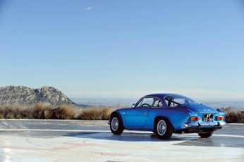 Картинка автомобили renault alpine a110 1600s синий
