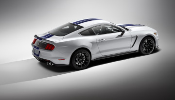 Картинка 2015+ford+mustang+shelby+gt350 автомобили mustang ford тюнинг shelby серебристый