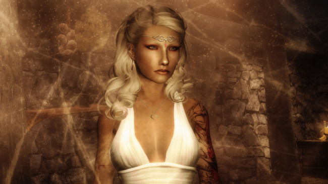 Обои картинки фото 3д графика, люди , people, фон, взгляд, девушка