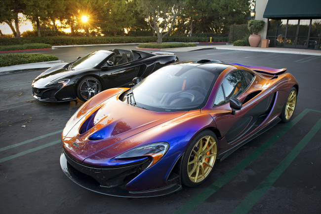 Обои картинки фото chameleon mclaren p1, автомобили, mclaren, спорткар
