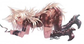 Картинка dio+uryyy аниме животные +существа девушка арт фон попа поза