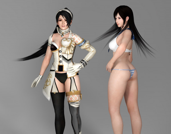 Обои картинки фото 3д графика, аниме , anime, фон, взгляд, девушки