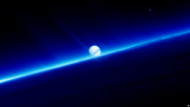 Обои картинки фото космос, арт, галактика, вселенная, планета