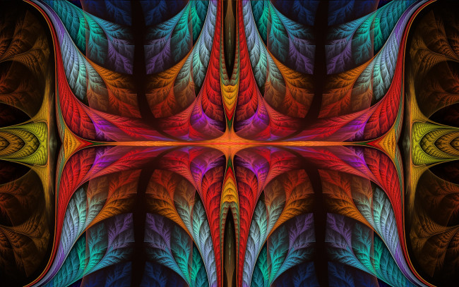 Обои картинки фото 3д графика, фракталы , fractal, цвета, фон, узор