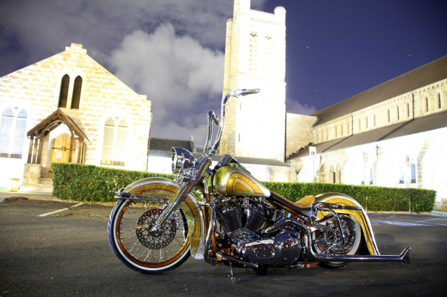 Обои картинки фото мотоциклы, harley-davidson