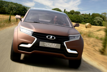 обоя lada x-ray concept 2013, автомобили, ваз, lada, 2013, concept, x-ray