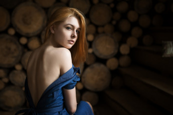 Картинка девушка девушки -unsort+ рыжеволосые+и+другие модель